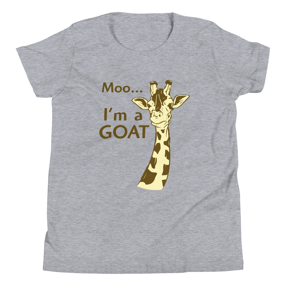 Moo, I'm A Goat Kid's - Adult & Kids T-Shirts, Sweatshirts & Hoodies apparel design preview 1