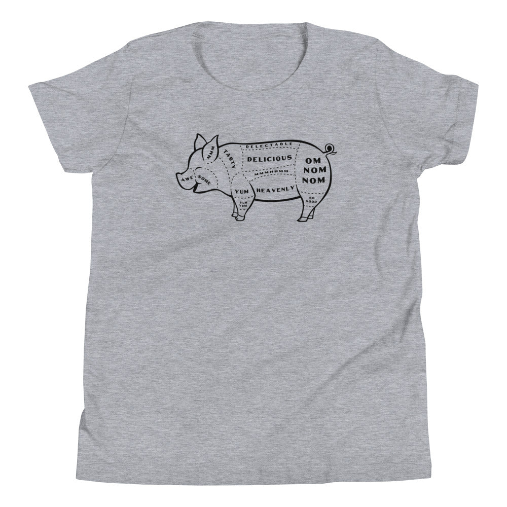 Tasty Pig Cuts Kid's - Adult & Kids T-Shirts, Sweatshirts & Hoodies apparel design preview 1