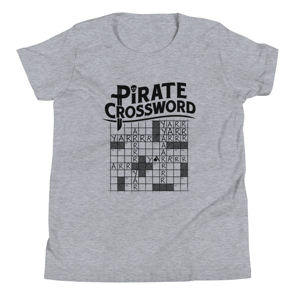Pirate Crossword Kid's - Adult & Kids T-Shirts, Sweatshirts & Hoodies apparel design preview 1