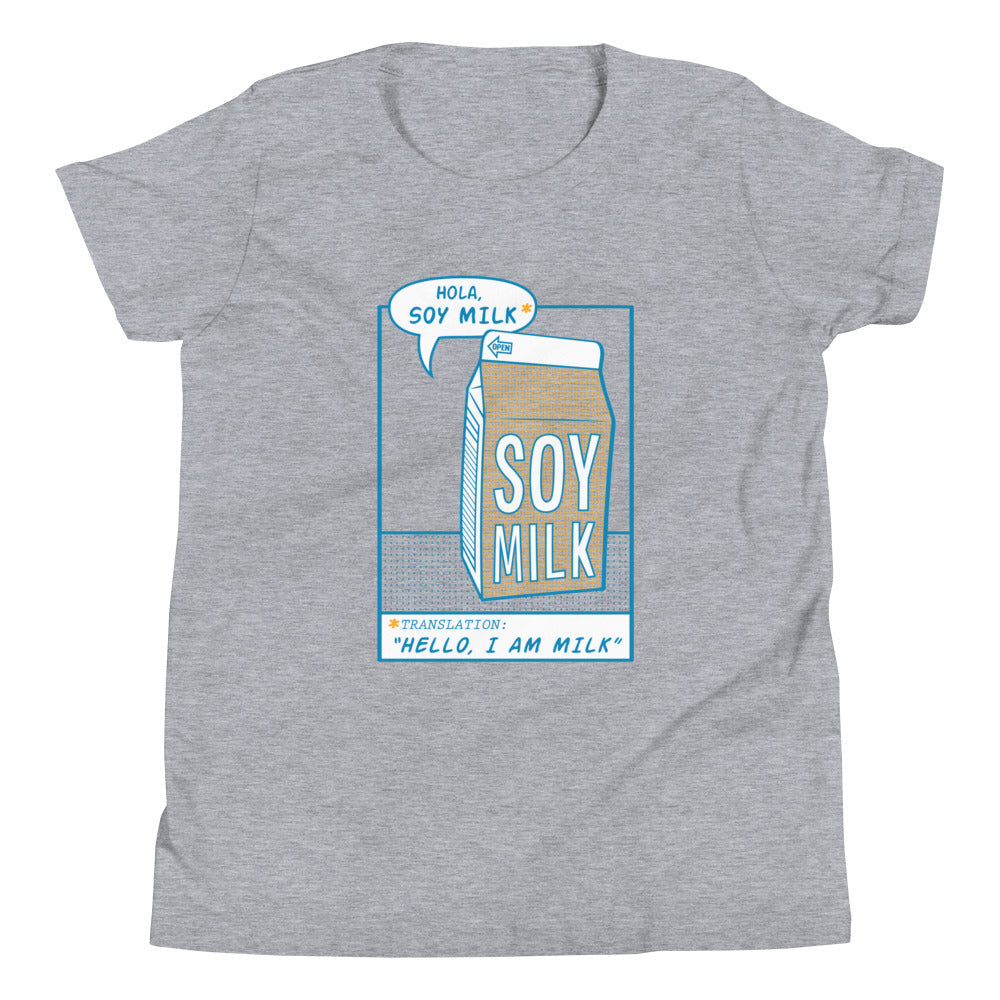 Hola, Soy Milk Kid's - Adult & Kids T-Shirts, Sweatshirts & Hoodies apparel design preview 1