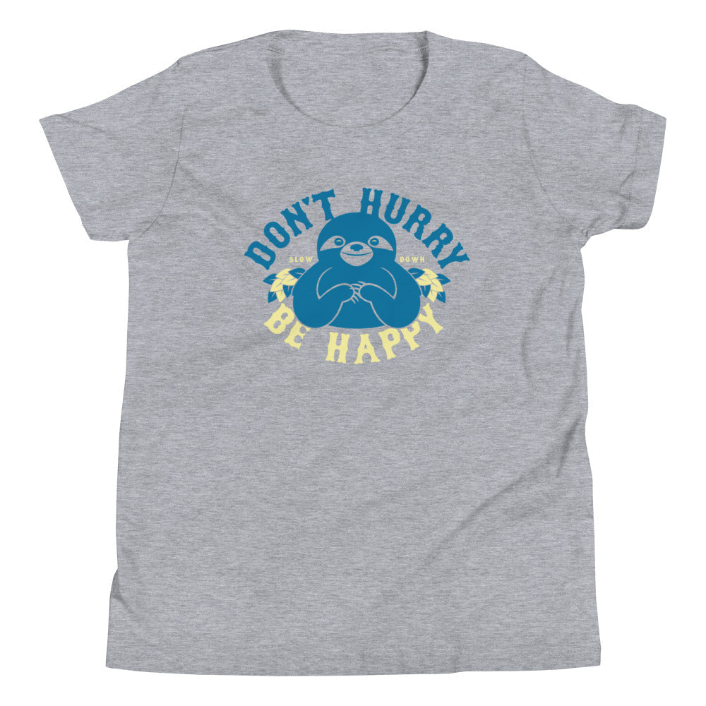 Don't Hurry Be Happy Kid's - Adult & Kids T-Shirts, Sweatshirts & Hoodies apparel design preview 1