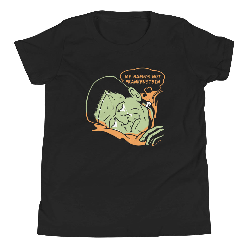 My Name's Not Frankenstein Kid's - Adult & Kids T-Shirts, Sweatshirts & Hoodies apparel design preview 1
