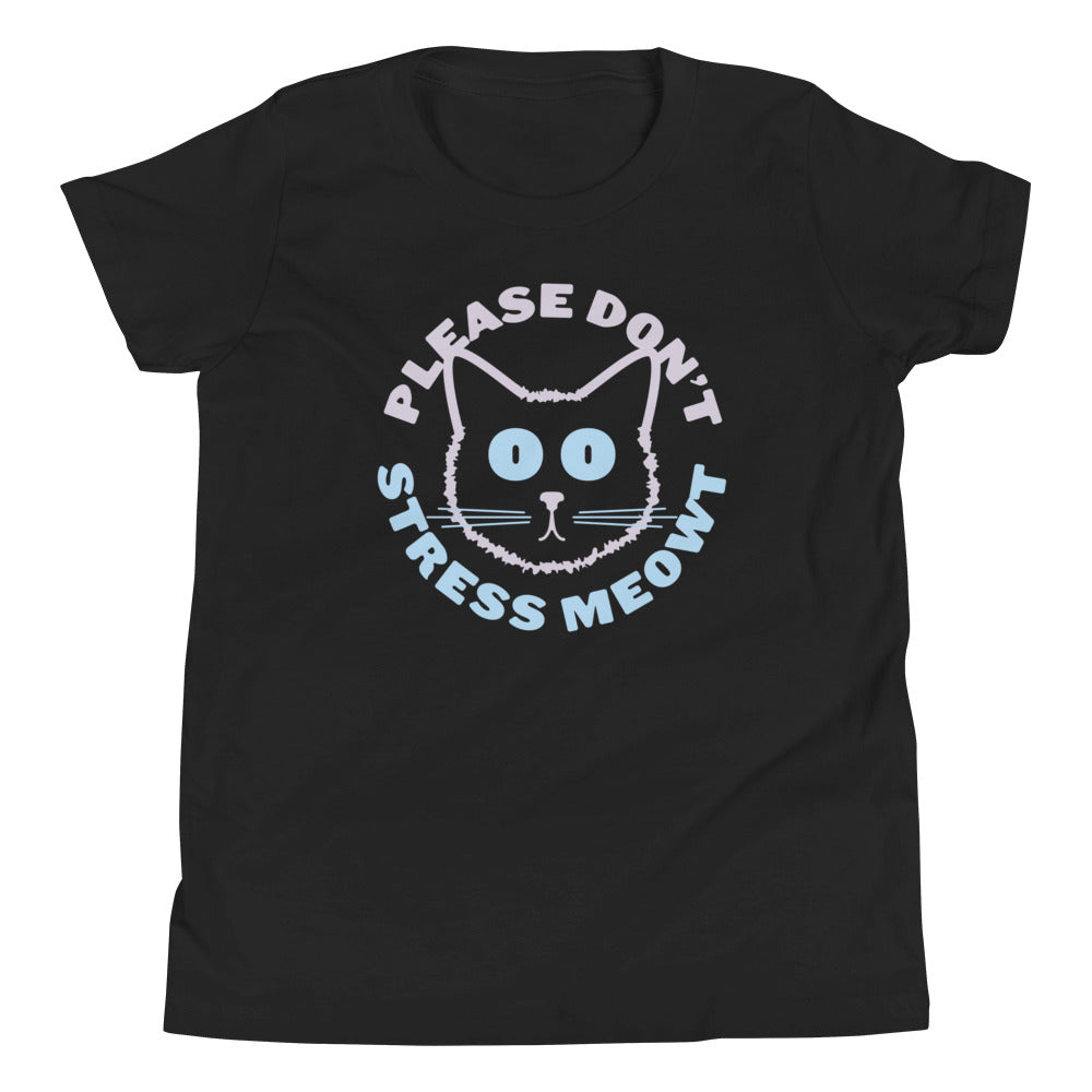 Please Don't Stress Meowt Kid's - Adult & Kids T-Shirts, Sweatshirts & Hoodies apparel design preview 1