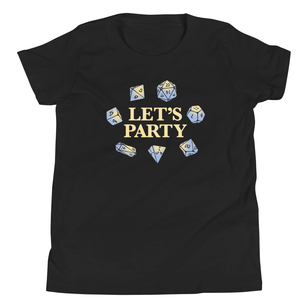 Let's Party Dice Kid's - Adult & Kids T-Shirts, Sweatshirts & Hoodies apparel design preview 1