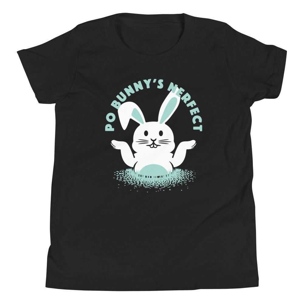 Po Bunny's Nerfect Kid's - Adult & Kids T-Shirts, Sweatshirts & Hoodies apparel design preview 1