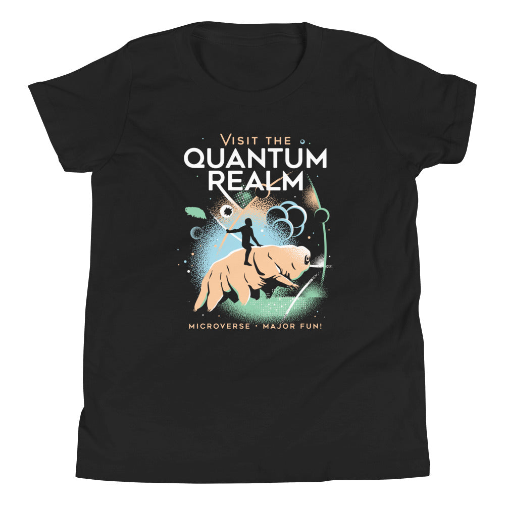 Visit The Quantum Realm Kid's - Adult & Kids T-Shirts, Sweatshirts & Hoodies apparel design preview 1