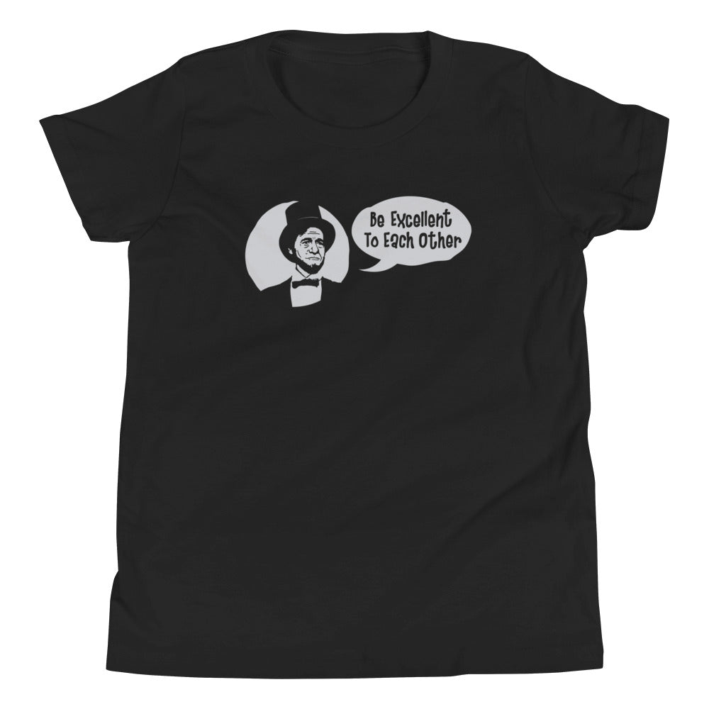 Be Excellent to Each Other Kid's - Adult & Kids T-Shirts, Sweatshirts & Hoodies apparel design preview 1
