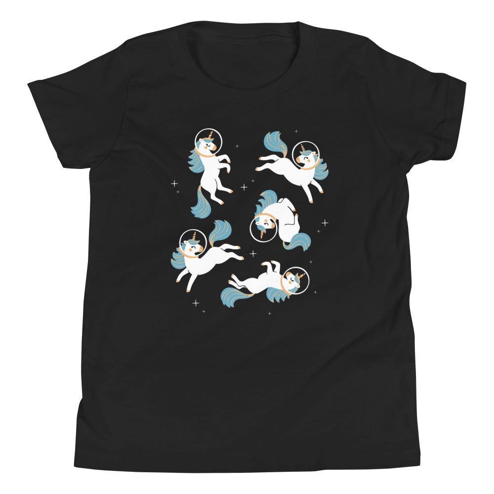 Unicorns In Space Kid's - Adult & Kids T-Shirts, Sweatshirts & Hoodies apparel design preview 1