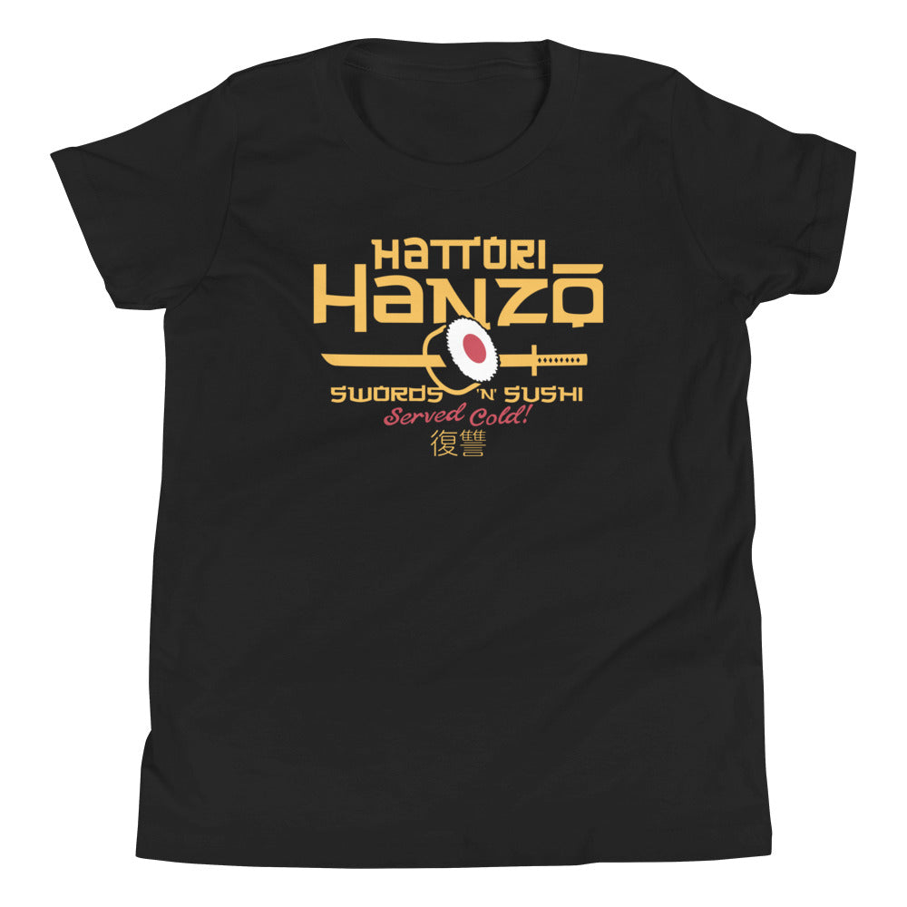 Hattori Hanzo Swords 'n' Sushi Kid's - Adult & Kids T-Shirts, Sweatshirts & Hoodies apparel design preview 1