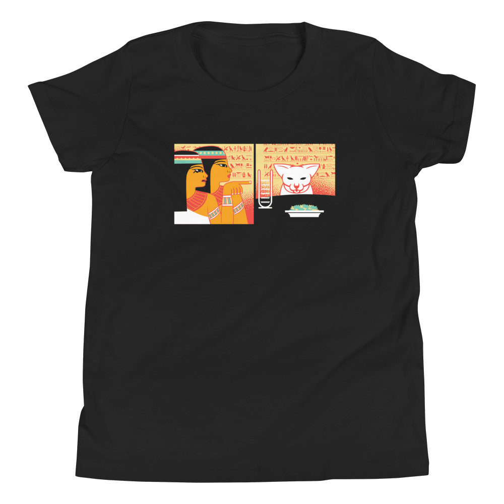 Egyptian Cat Kid's - Adult & Kids T-Shirts, Sweatshirts & Hoodies apparel design preview 1