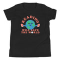 Reading Will Save The World Kid's - Adult & Kids T-Shirts, Sweatshirts & Hoodies apparel design preview 1
