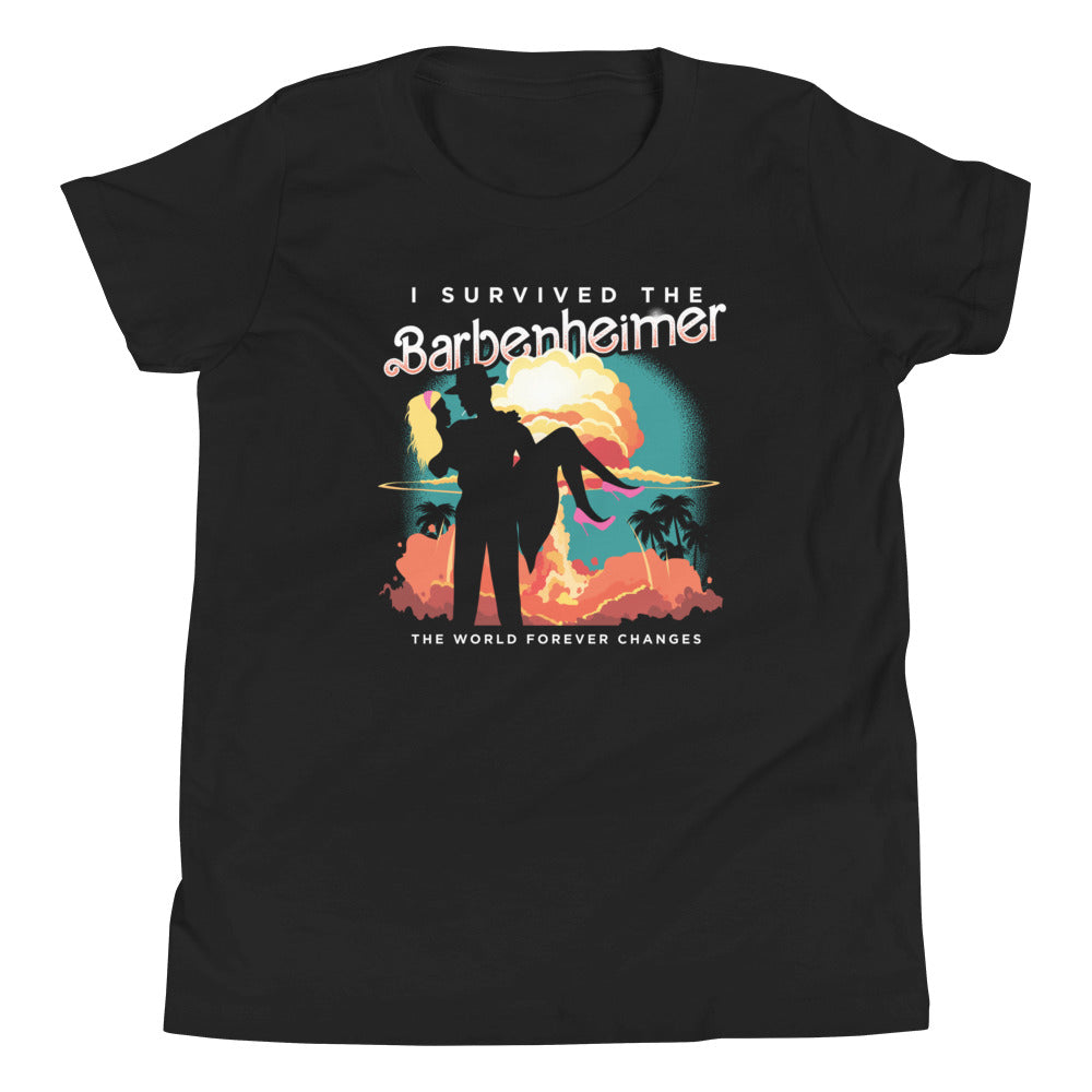 I Survived The Barbenheimer Kid's - Adult & Kids T-Shirts, Sweatshirts & Hoodies apparel design preview 1
