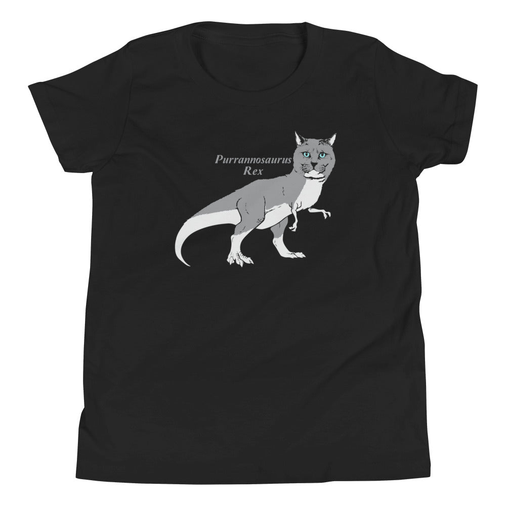 Purrannosaurus Rex Kid's - Adult & Kids T-Shirts, Sweatshirts & Hoodies apparel design preview 1