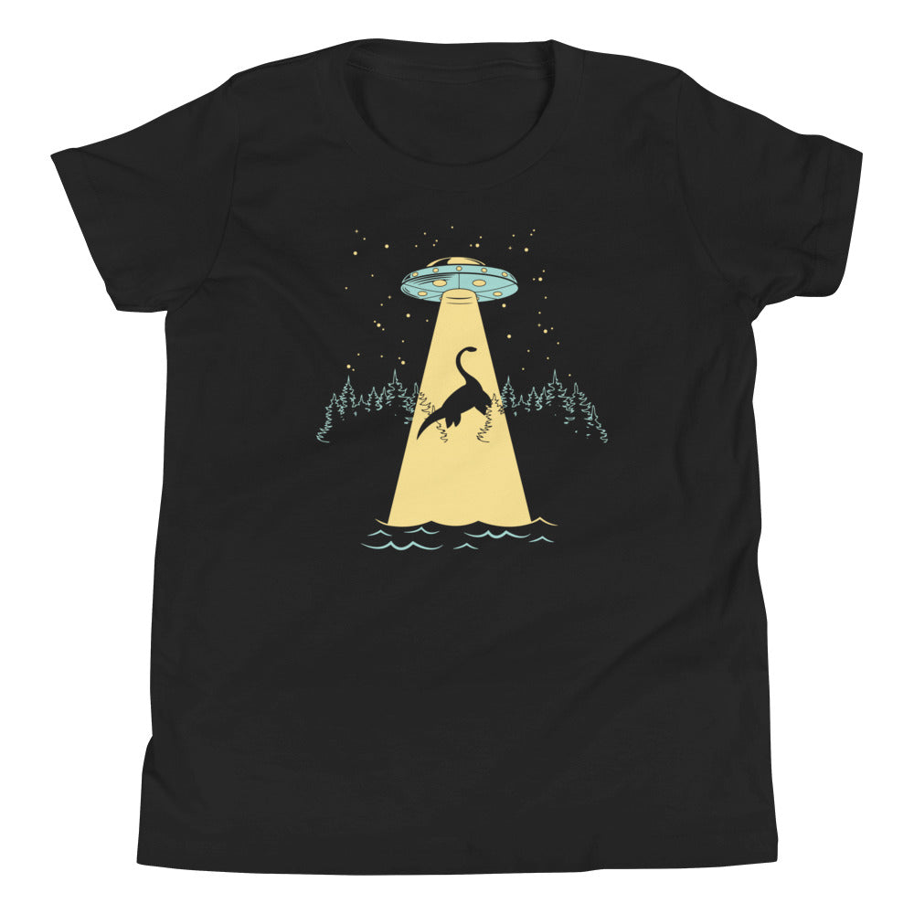 Nessie Abduction Kid's - Adult & Kids T-Shirts, Sweatshirts & Hoodies apparel design preview 1