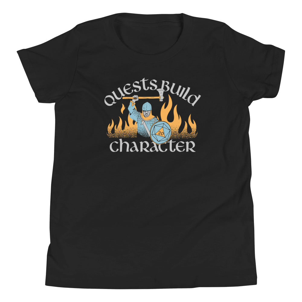 Quests Build Character Kid's - Adult & Kids T-Shirts, Sweatshirts & Hoodies apparel design preview 1