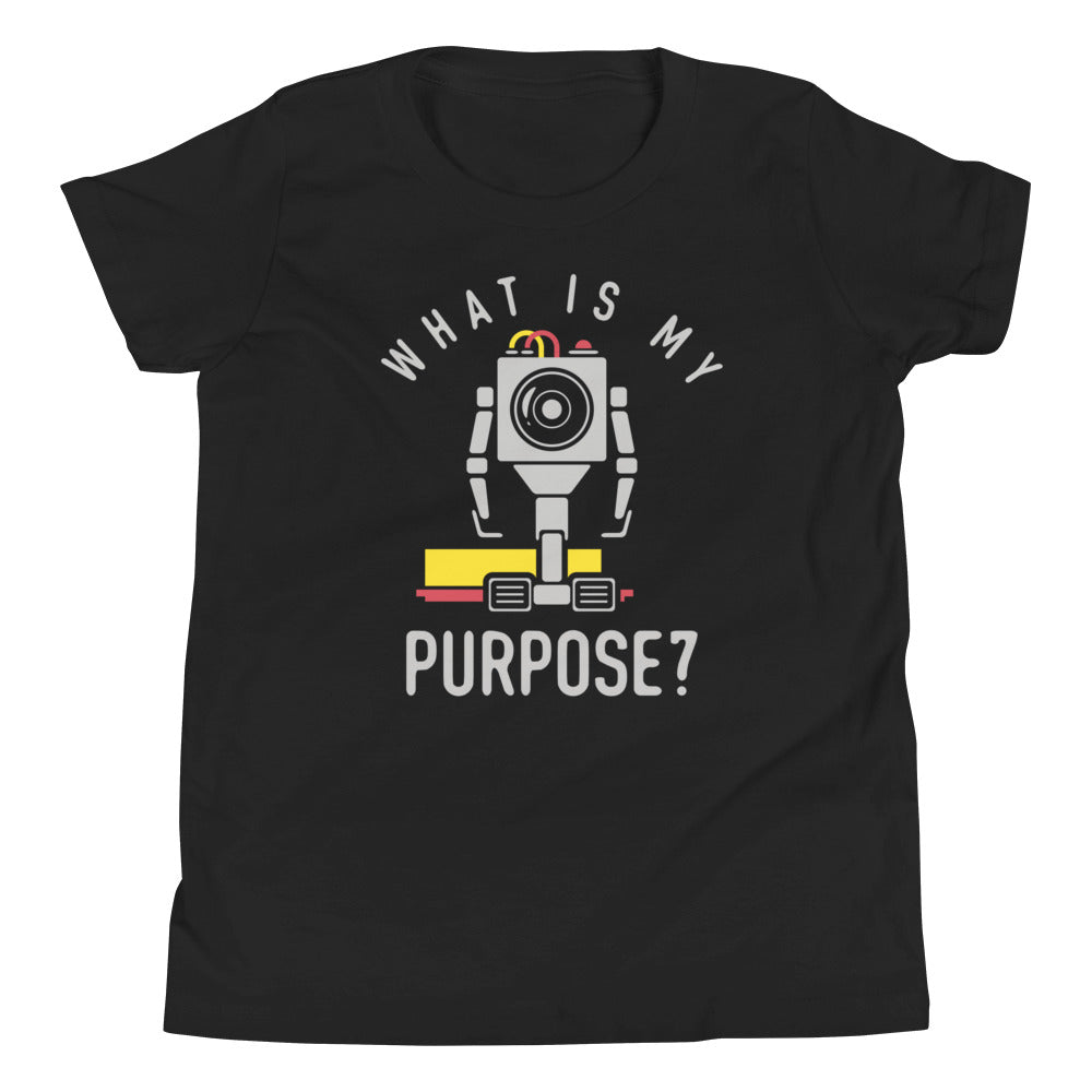 What Is My Purpose? Kid's - Adult & Kids T-Shirts, Sweatshirts & Hoodies apparel design preview 1