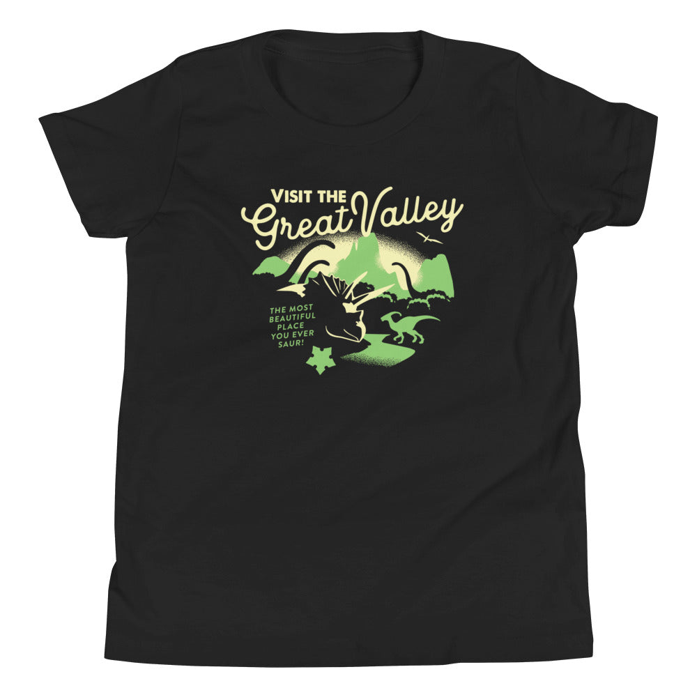Visit The Great Valley Kid's - Adult & Kids T-Shirts, Sweatshirts & Hoodies apparel design preview 1