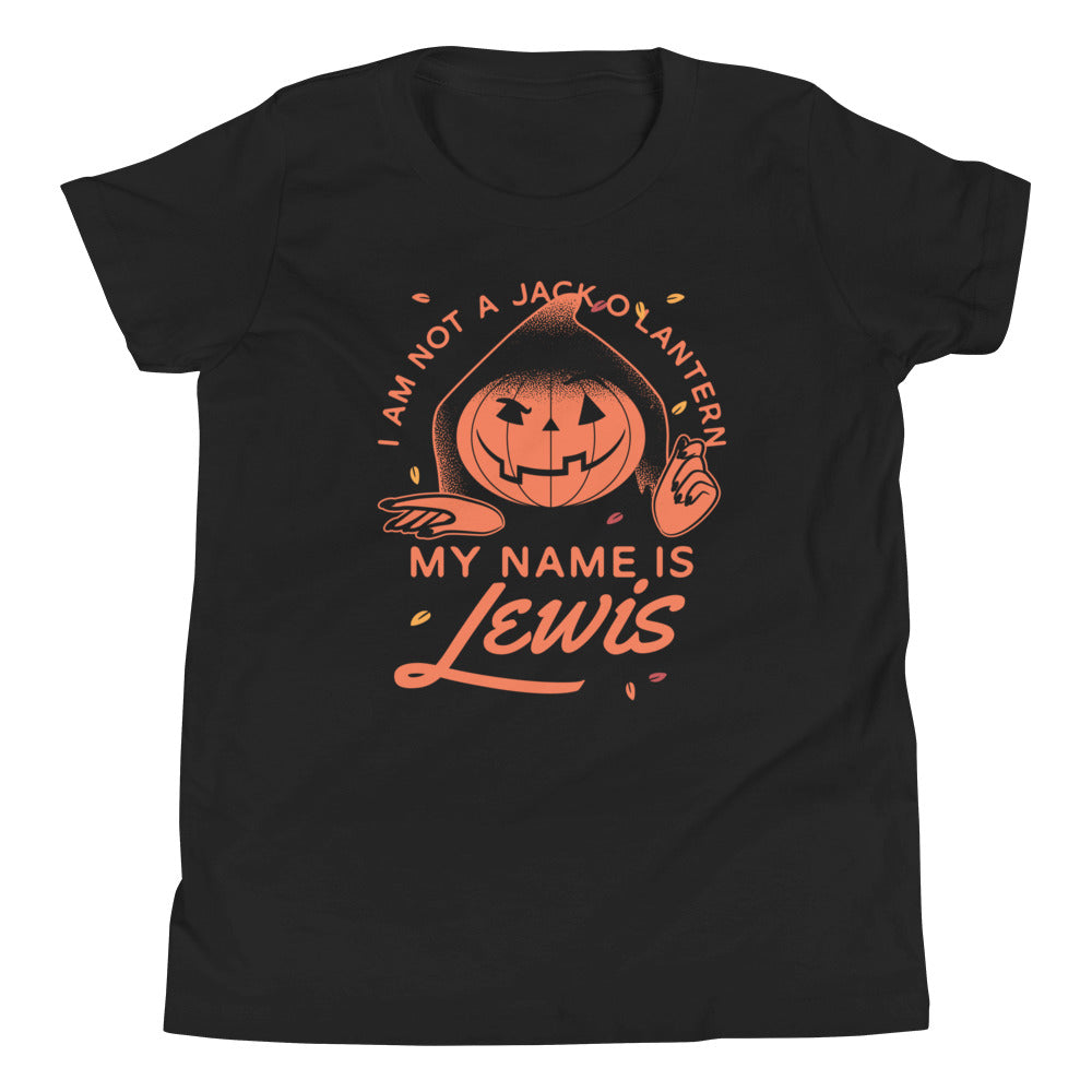 My Name Is Lewis Kid's - Adult & Kids T-Shirts, Sweatshirts & Hoodies apparel design preview 1