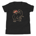 Turkey Riding T-Rex Kid's - Adult & Kids T-Shirts, Sweatshirts & Hoodies apparel design preview 1