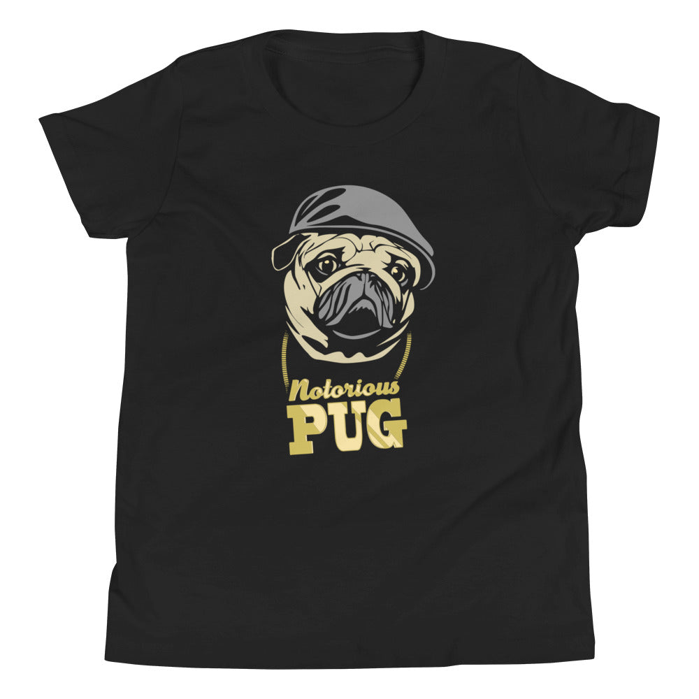 Notorious PUG Kid's - Adult & Kids T-Shirts, Sweatshirts & Hoodies apparel design preview 1