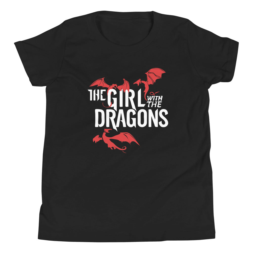 The Girl With Dragons Kid's - Adult & Kids T-Shirts, Sweatshirts & Hoodies apparel design preview 1