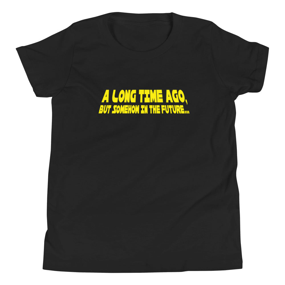 A Long Time Ago, But Somehow In The Future Kid's - Adult & Kids T-Shirts, Sweatshirts & Hoodies apparel design preview 1