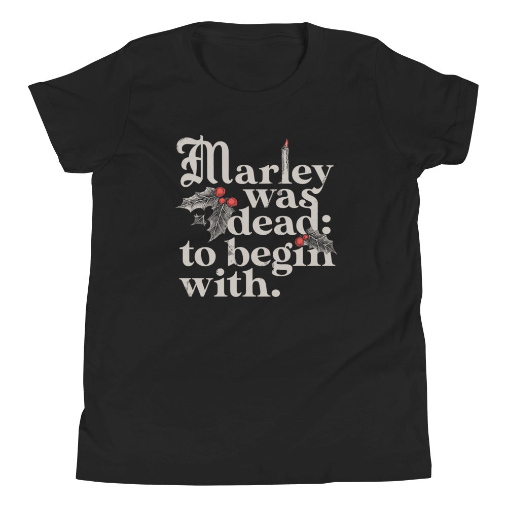Marley Was Dead: To Begin With Kid's - Adult & Kids T-Shirts, Sweatshirts & Hoodies apparel design preview 1