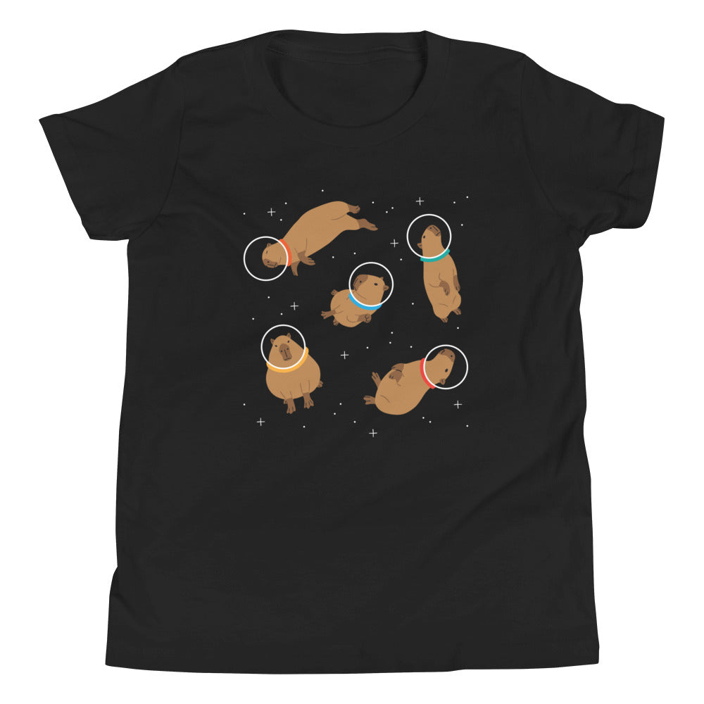 Capybaras In Space Kid's - Adult & Kids T-Shirts, Sweatshirts & Hoodies apparel design preview 1