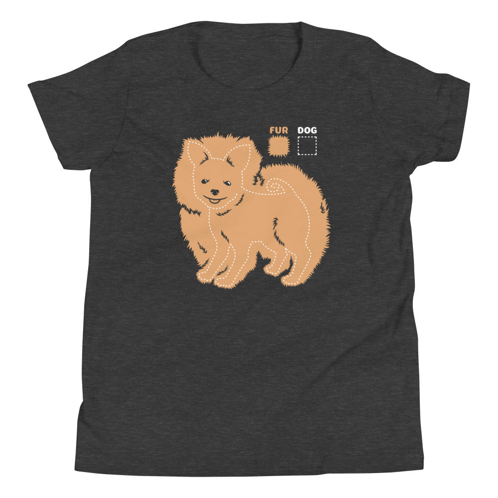Dog vs Fur Pomeranian Kid's - Adult & Kids T-Shirts, Sweatshirts & Hoodies apparel design preview 1