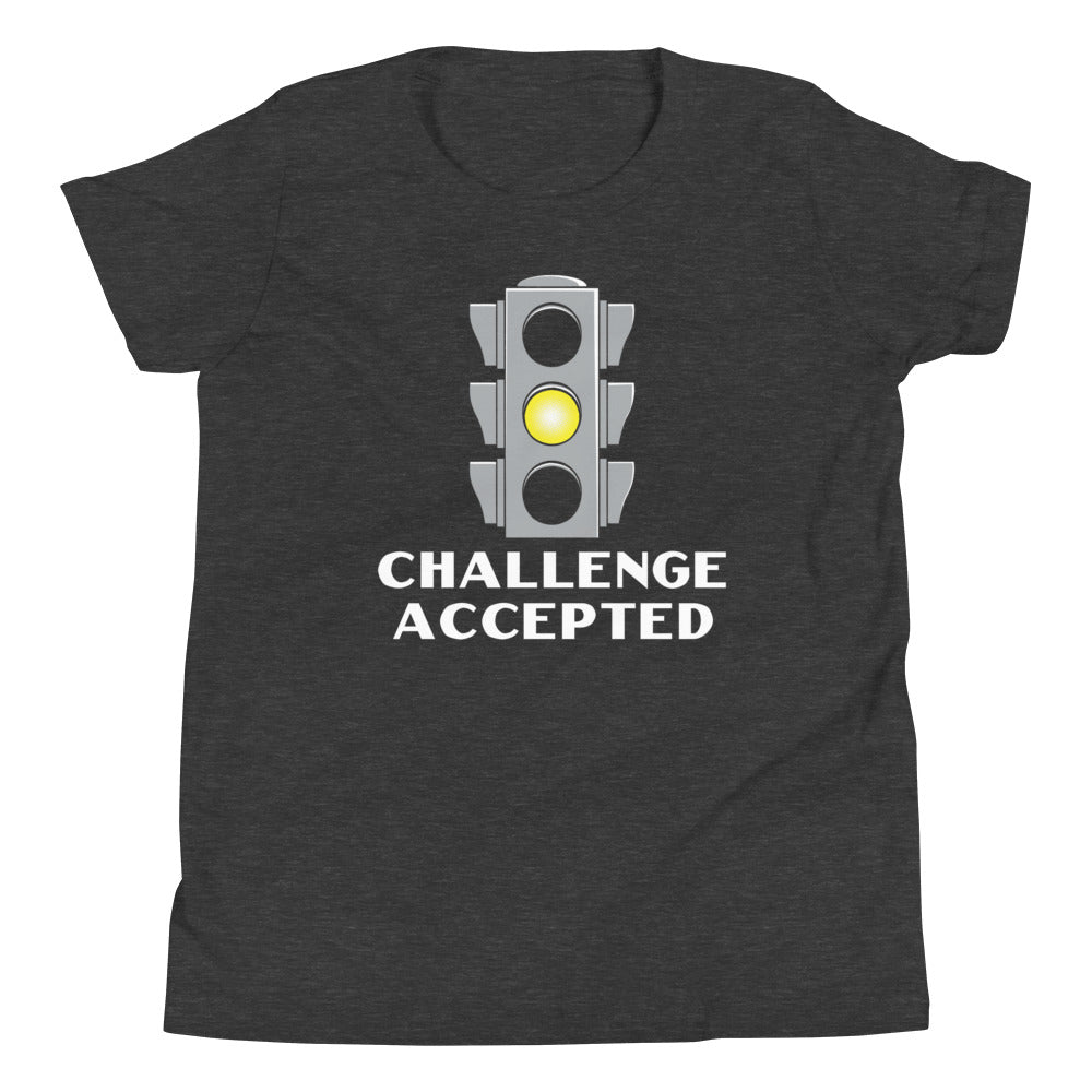Challenge Accepted Stoplight Kid's - Adult & Kids T-Shirts, Sweatshirts & Hoodies apparel design preview 1