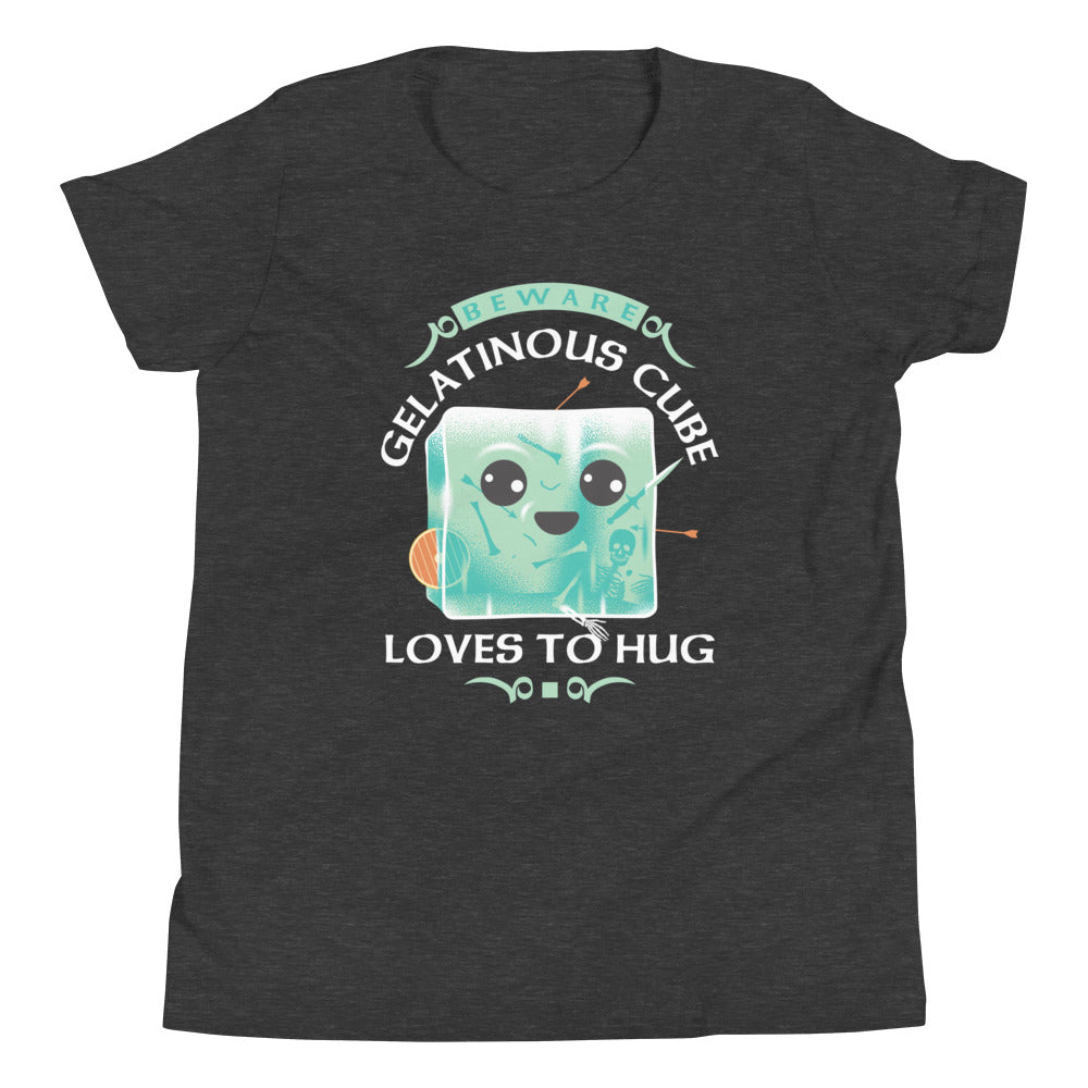 Gelatinous Cube Loves To Hug Kid's - Adult & Kids T-Shirts, Sweatshirts & Hoodies apparel design preview 1