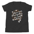 Give 'em Pumpkin To Talk About Kid's - Adult & Kids T-Shirts, Sweatshirts & Hoodies apparel design preview 1