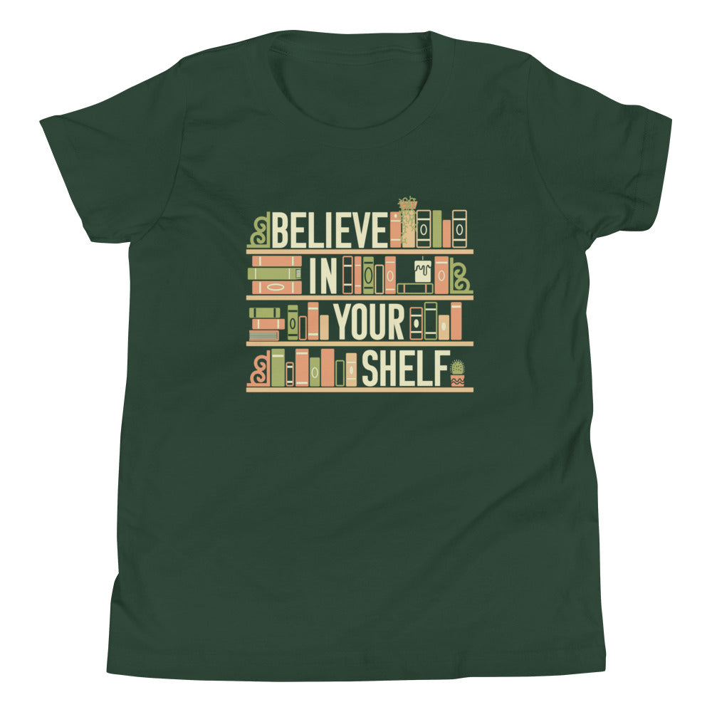 Believe In Your Shelf Kid's - Adult & Kids T-Shirts, Sweatshirts & Hoodies apparel design preview 1