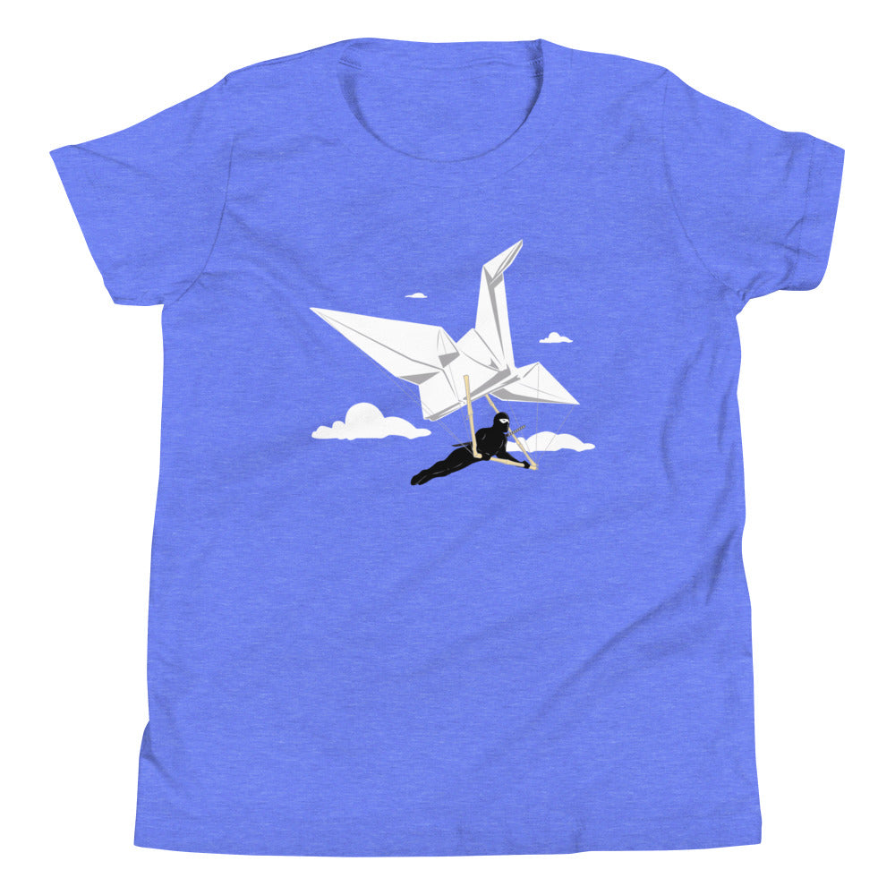 Ninja Glider Kid's - Adult & Kids T-Shirts, Sweatshirts & Hoodies apparel design preview 1