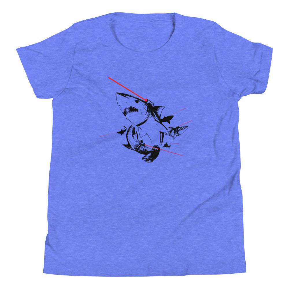 Sharks With Lasers Kid's - Adult & Kids T-Shirts, Sweatshirts & Hoodies apparel design preview 1