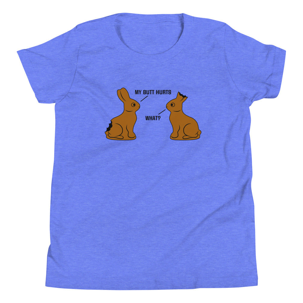 My Butt Hurts Kid's - Adult & Kids T-Shirts, Sweatshirts & Hoodies apparel design preview 1