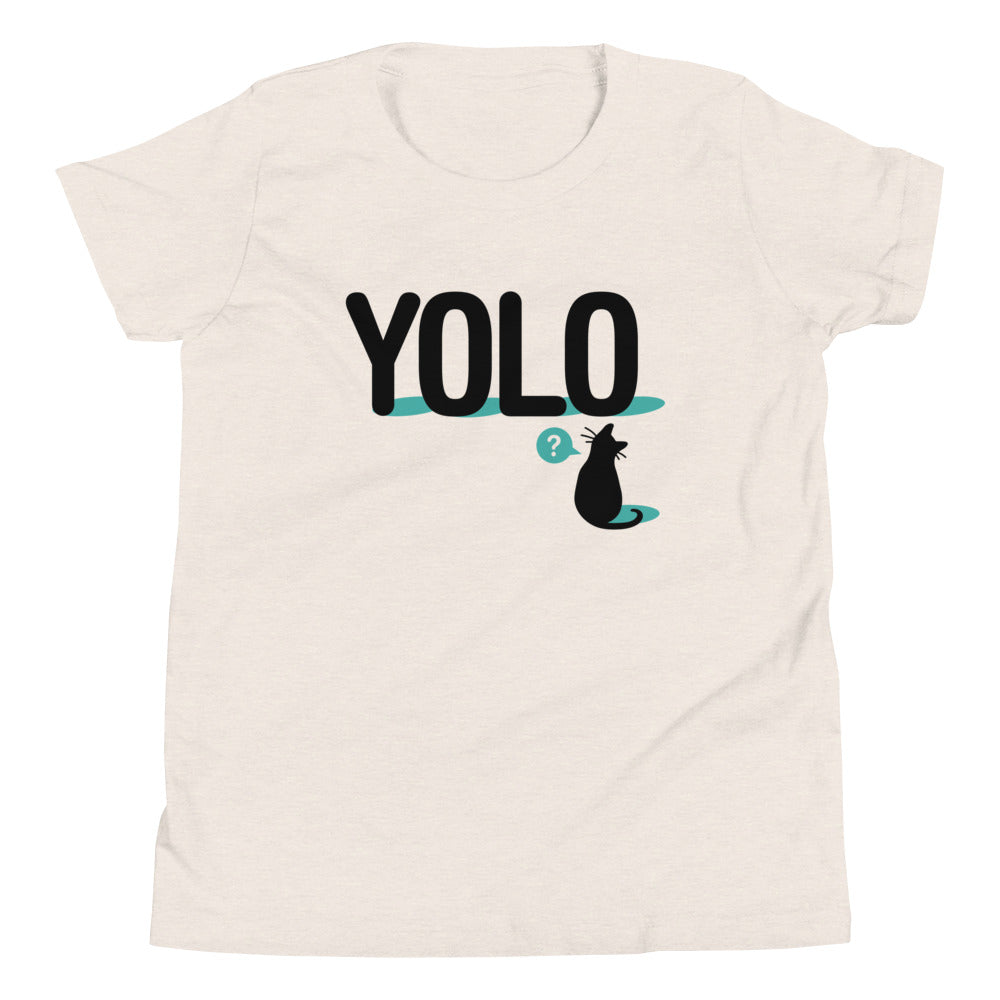 YOLO Cat Kid's - Adult & Kids T-Shirts, Sweatshirts & Hoodies apparel design preview 1