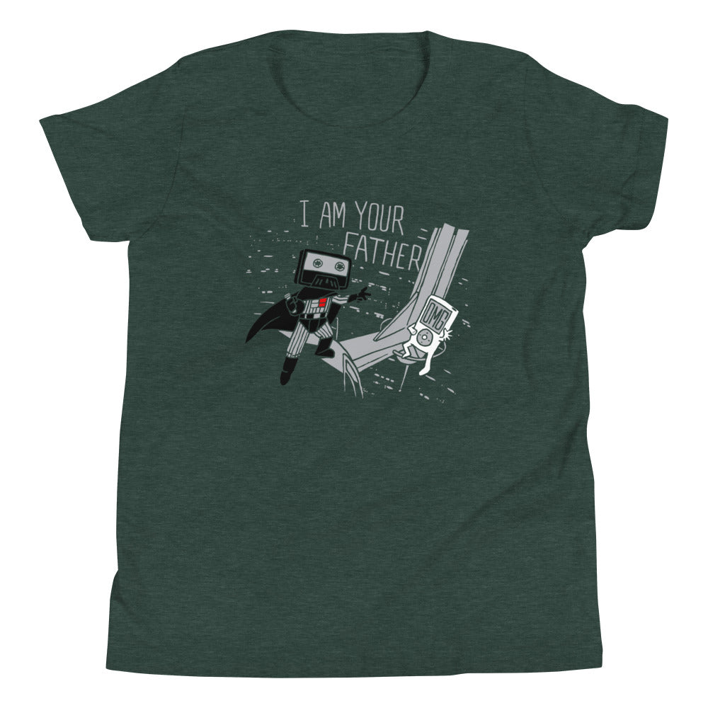 I Am Your Father Cassette Kid's - Adult & Kids T-Shirts, Sweatshirts & Hoodies apparel design preview 1