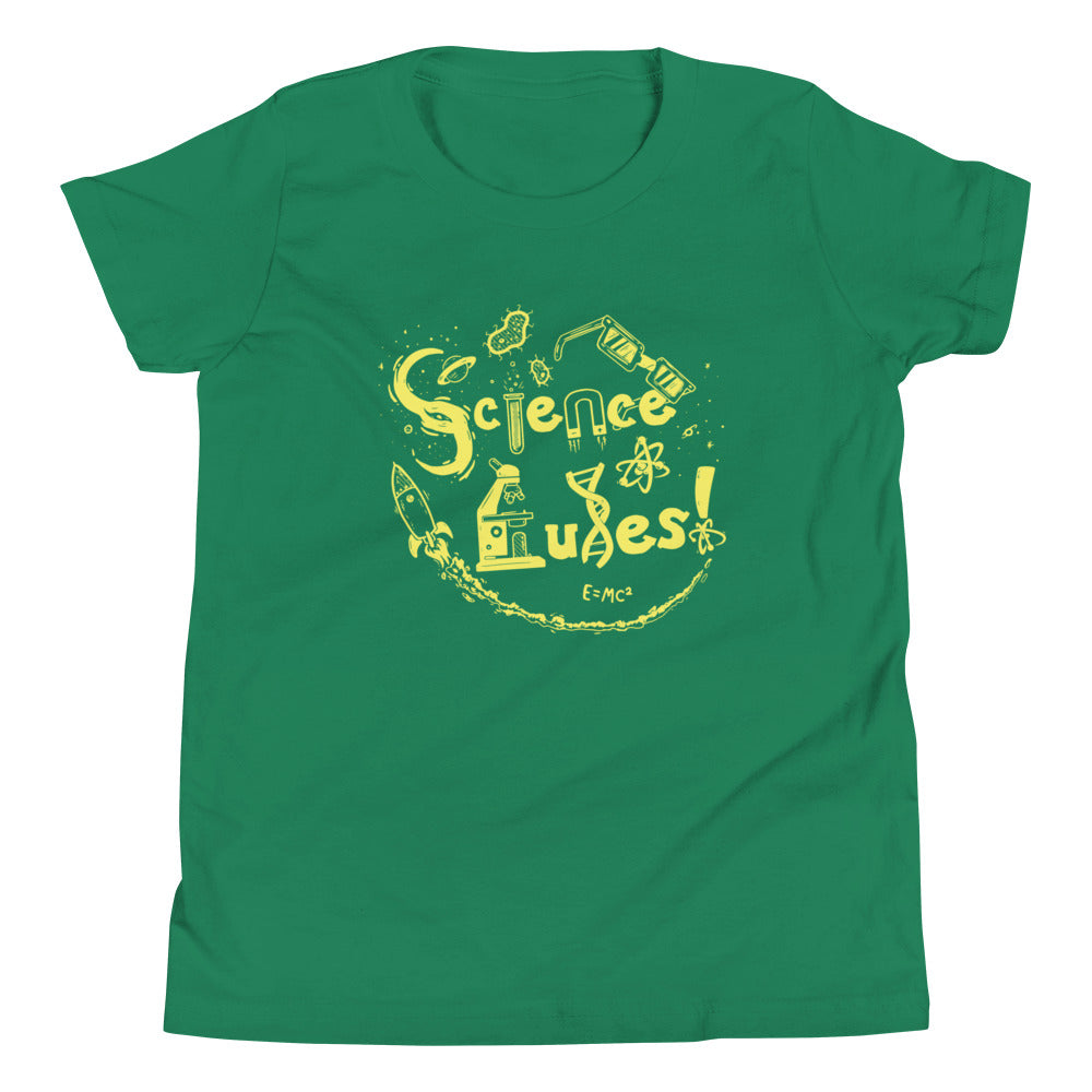Science Rules! Kid's - Adult & Kids T-Shirts, Sweatshirts & Hoodies apparel design preview 1