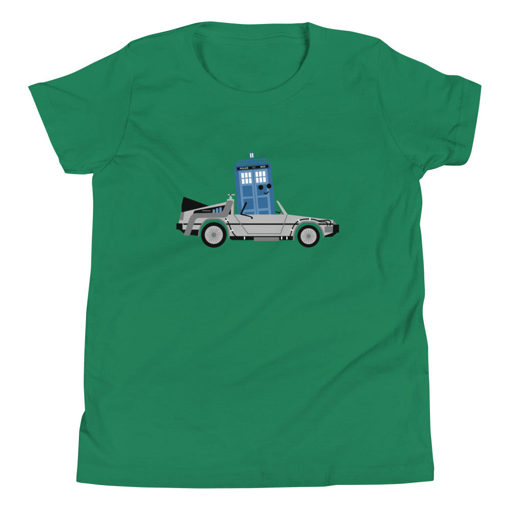 Time Machine x Two Kid's - Adult & Kids T-Shirts, Sweatshirts & Hoodies apparel design preview 1