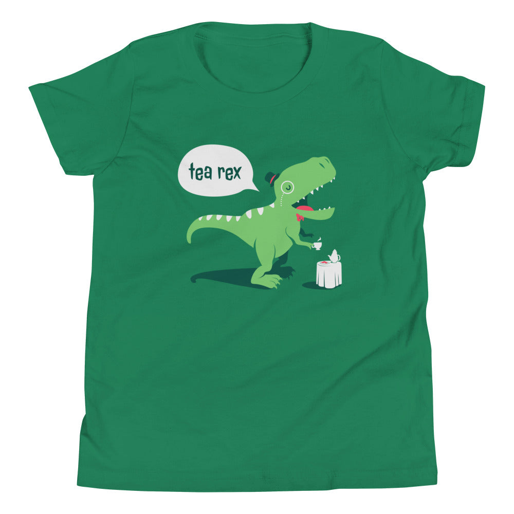 Tea Rex Kid's - Adult & Kids T-Shirts, Sweatshirts & Hoodies apparel design preview 1