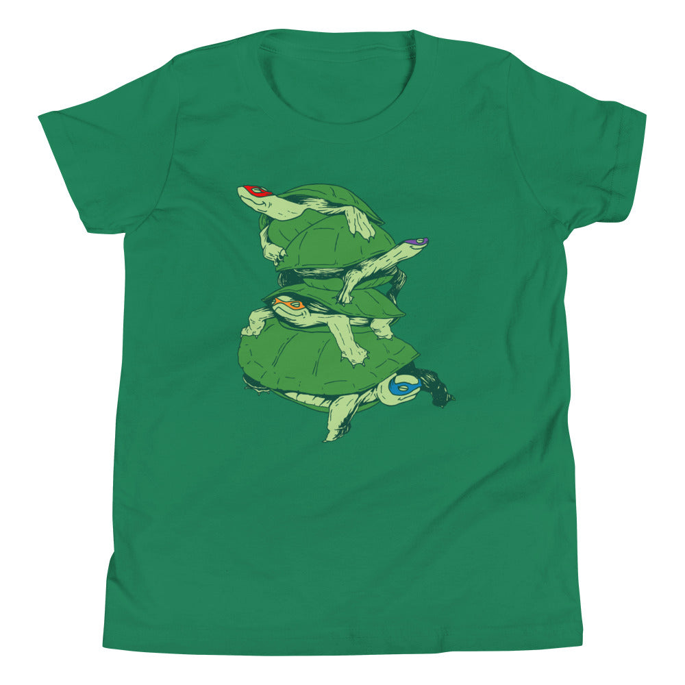 Masked Turtles Kid's - Adult & Kids T-Shirts, Sweatshirts & Hoodies apparel design preview 1