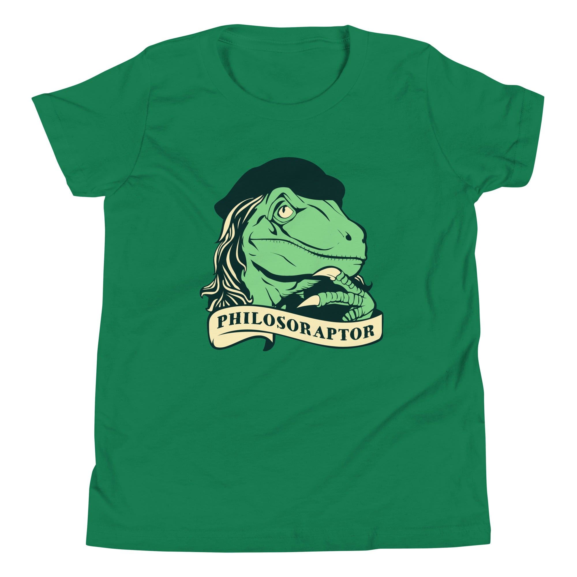 Philosoraptor Kid's - Adult & Kids T-Shirts, Sweatshirts & Hoodies apparel design preview 1