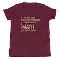 I'm Not Sure How Many Problems I Have Kid's - Adult & Kids T-Shirts, Sweatshirts & Hoodies apparel design preview 1
