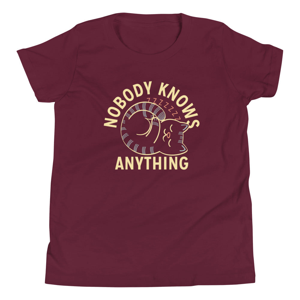 Nobody Knows Anything Kid's - Adult & Kids T-Shirts, Sweatshirts & Hoodies apparel design preview 1