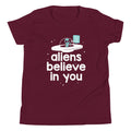 Aliens Believe In You Kid's - Adult & Kids T-Shirts, Sweatshirts & Hoodies apparel design preview 1