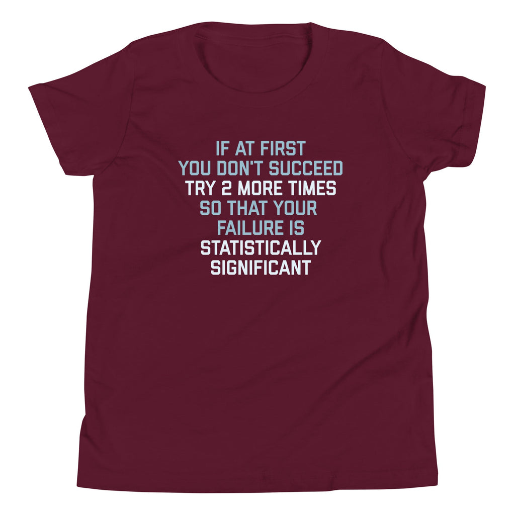 Try 2 More Times So That Your Failure Is - Adult & Kids T-Shirts, Sweatshirts & Hoodies apparel design preview 1