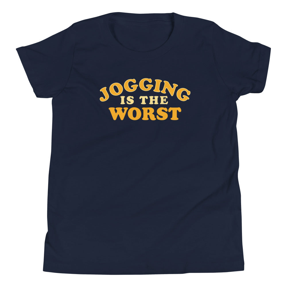 Jogging Is The Worst Kid's - Adult & Kids T-Shirts, Sweatshirts & Hoodies apparel design preview 1