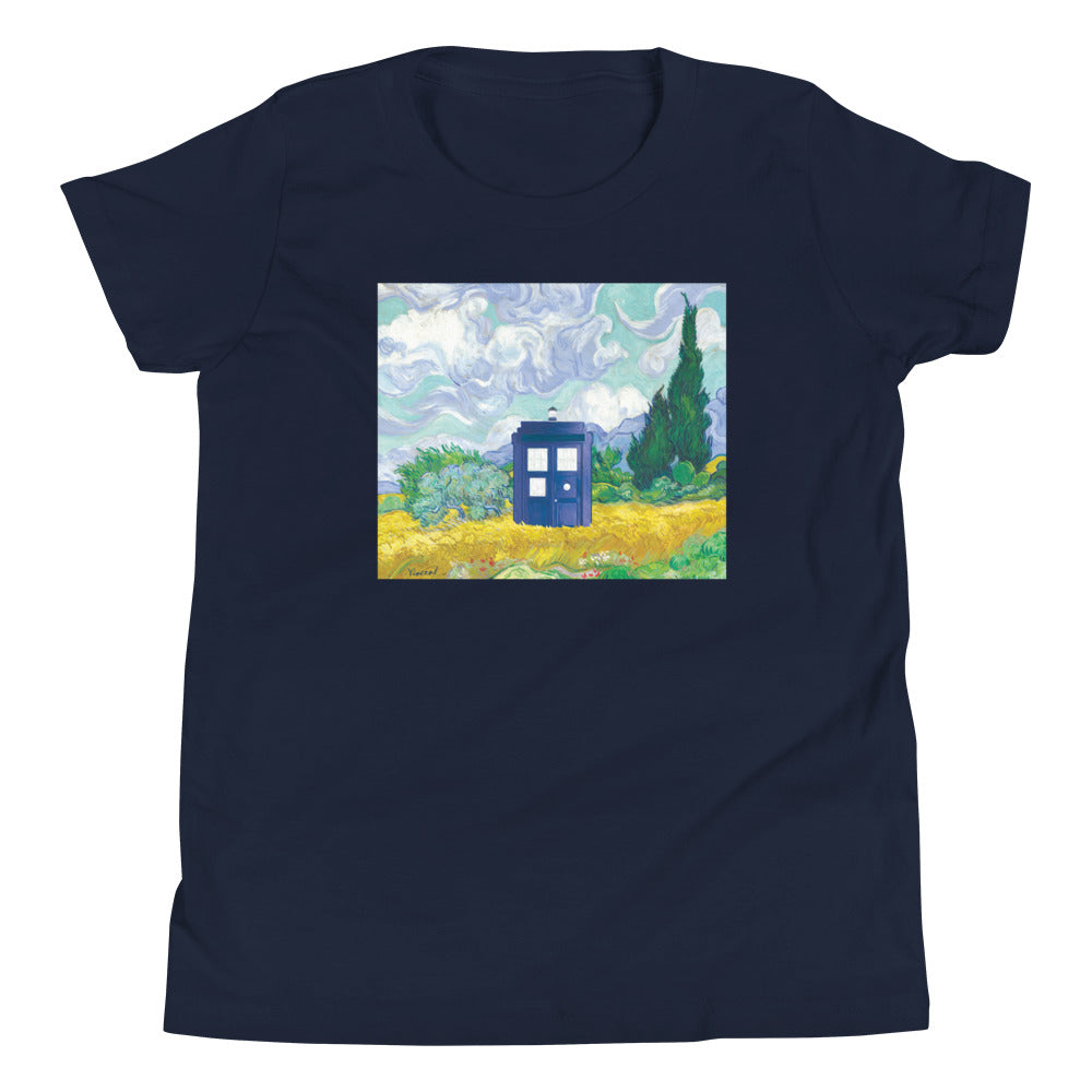 Visiting Van Gogh Kid's - Adult & Kids T-Shirts, Sweatshirts & Hoodies apparel design preview 1
