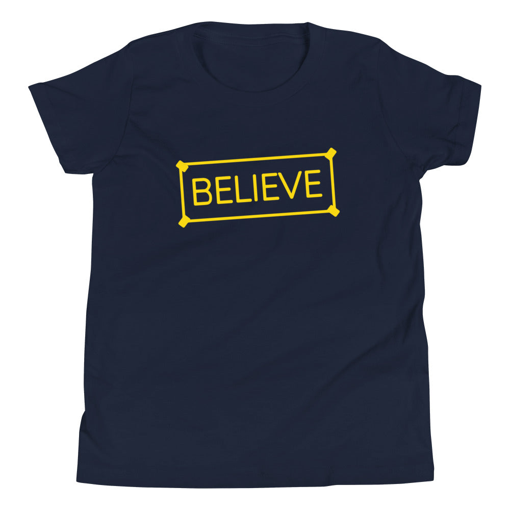 Believe Sign Kid's - Adult & Kids T-Shirts, Sweatshirts & Hoodies apparel design preview 1
